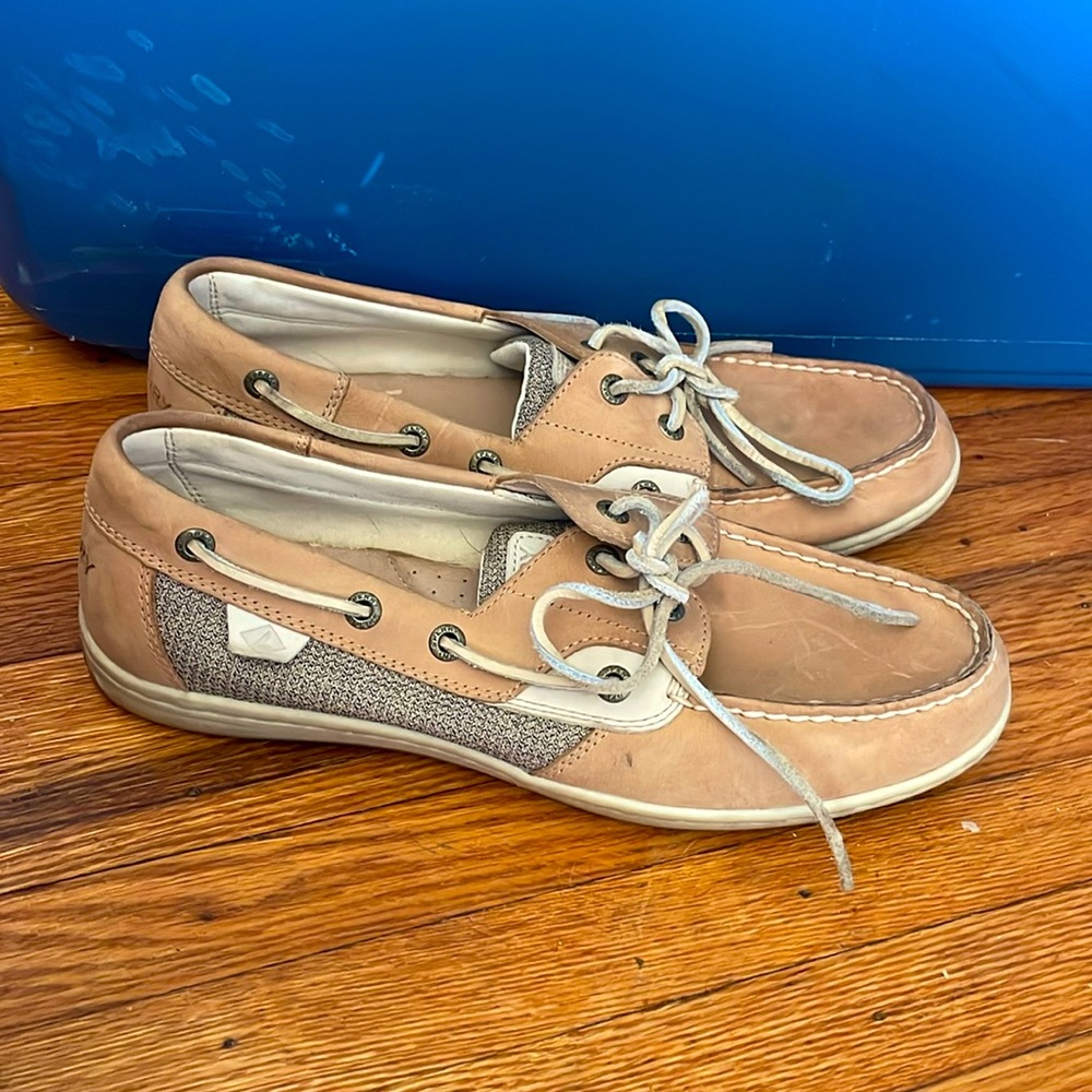 Used Sperry boat shoes.